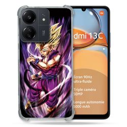 Coque Renforcé Pour Xiaomi Redmi 13C Manga Dragon Ball Sangohan Violet