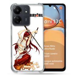 Coque Renforcé Pour Xiaomi Redmi 13C Manga Fairy Tail Erza