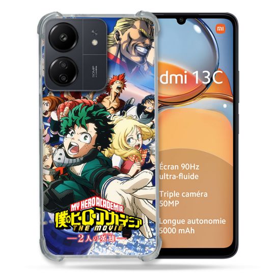 Coque Renforcé Pour Xiaomi Redmi 13C Manga My Hero Academia Affiche