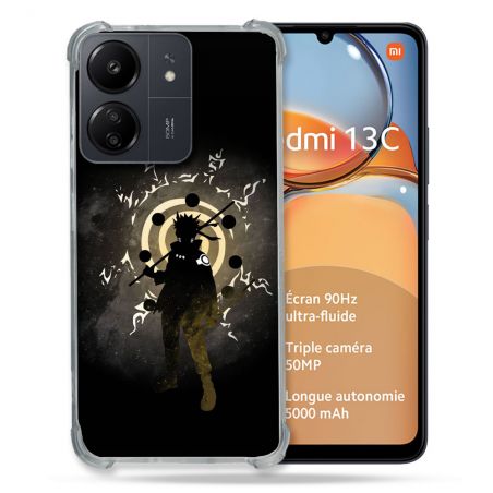 Coque Renforcé Pour Xiaomi Redmi 13C Manga Naruto Sage
