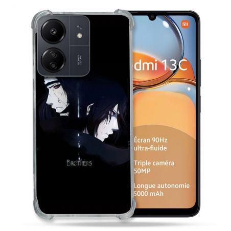 Coque Renforcé Pour Xiaomi Redmi 13C Manga Naruto Sasuke Itachi