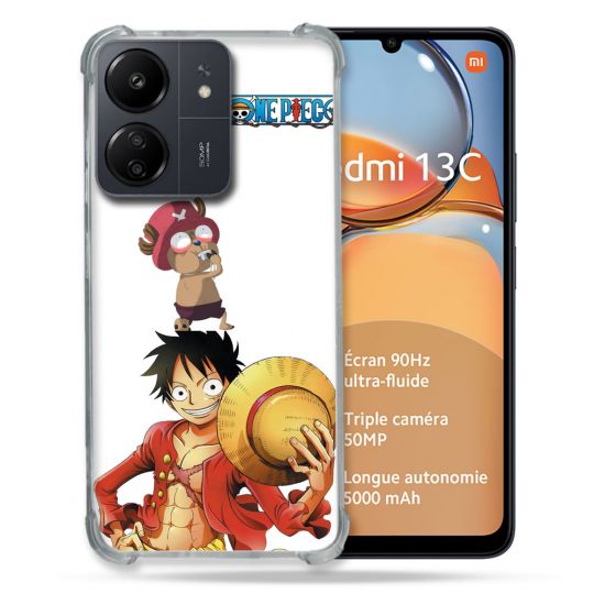 Coque Renforcé Pour Xiaomi Redmi 13C Manga One Piece Chopper