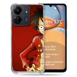 Coque Renforcé Pour Xiaomi Redmi 13C Manga One Piece Luffy