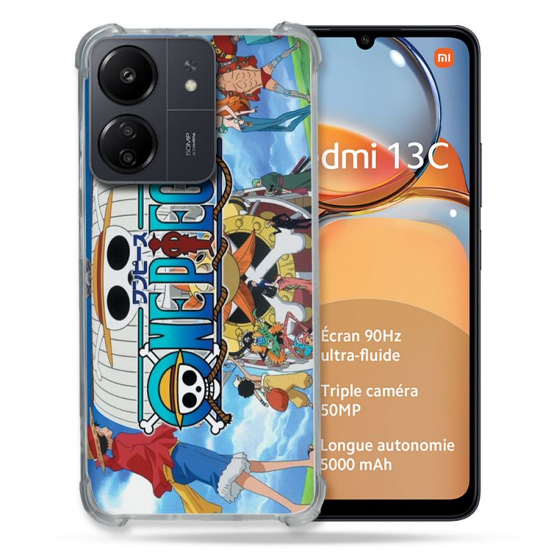 Coque Renforcé Pour Xiaomi Redmi 13C Manga One Piece Sunny