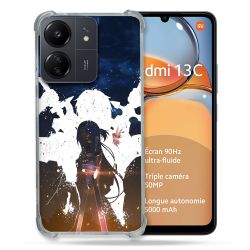 Coque Renforcé Pour Xiaomi Redmi 13C Manga SAO sword Art Online Asuna