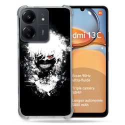 Coque Renforcé Pour Xiaomi Redmi 13C Manga Tokyo Ghoul Kaneki Tag