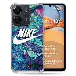 Coque Renforcé Pour Xiaomi Redmi 13C Nike Turquoise