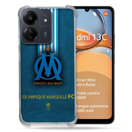 Coque Renforcé Pour Xiaomi Redmi 13C Olympique Marseille OM Bande