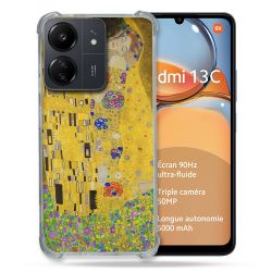 Coque Renforcé Pour Xiaomi Redmi 13C Peinture Le Baiser