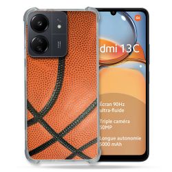Coque Renforcé Pour Xiaomi Redmi 13C Sport Ballon Basket