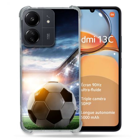 Coque Renforcé Pour Xiaomi Redmi 13C Sport Football Stade