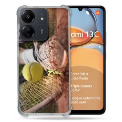 Coque Renforcé Pour Xiaomi Redmi 13C Sport Tennis Glissade