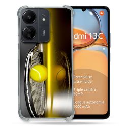 Coque Renforcé Pour Xiaomi Redmi 13C Sport Tennis Reflet