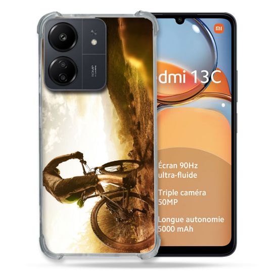 Coque Renforcé Pour Xiaomi Redmi 13C Sport VTT Soleil