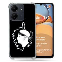 Coque Renforcé Pour Xiaomi Redmi 13C Voyage Corse Noir