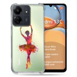 Coque Renforcé Transparente Pour Xiaomi Redmi 13C Danseuse etoile