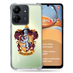 Coque Renforcé Transparente Pour Xiaomi Redmi 13C Harry Potter Griffindor