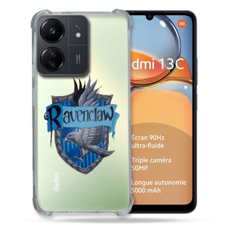 Coque Renforcé Transparente Pour Xiaomi Redmi 13C Harry Potter Ravenclaw