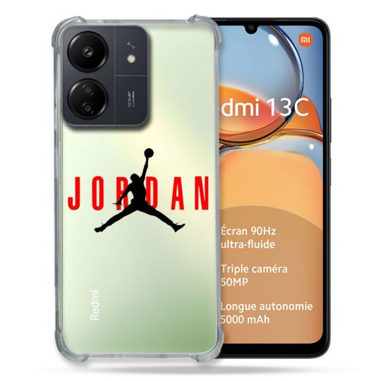Coque Renforcé Transparente Pour Xiaomi Redmi 13C Jordan