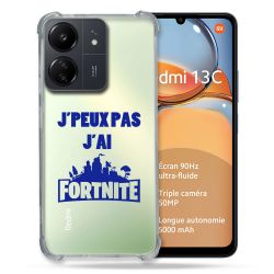 Coque Renforcé Transparente Pour Xiaomi Redmi 13C Jpeux pas jai Fortnite