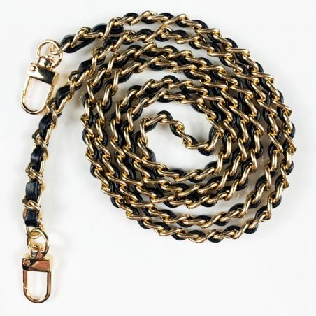 Coque Renforcé Transparente Pour Xiaomi Redmi 13C Lanière / Cordon Chaine suspendue Noir