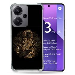 Coque Renforcé Pour Xiaomi Redmi Note 13 Pro Plus 5G Animal Scorpion Fresque