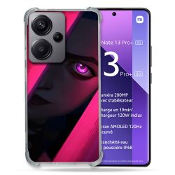 Coque Renforcé Pour Xiaomi Redmi Note 13 Pro Plus 5G Arcane Jynx Rose