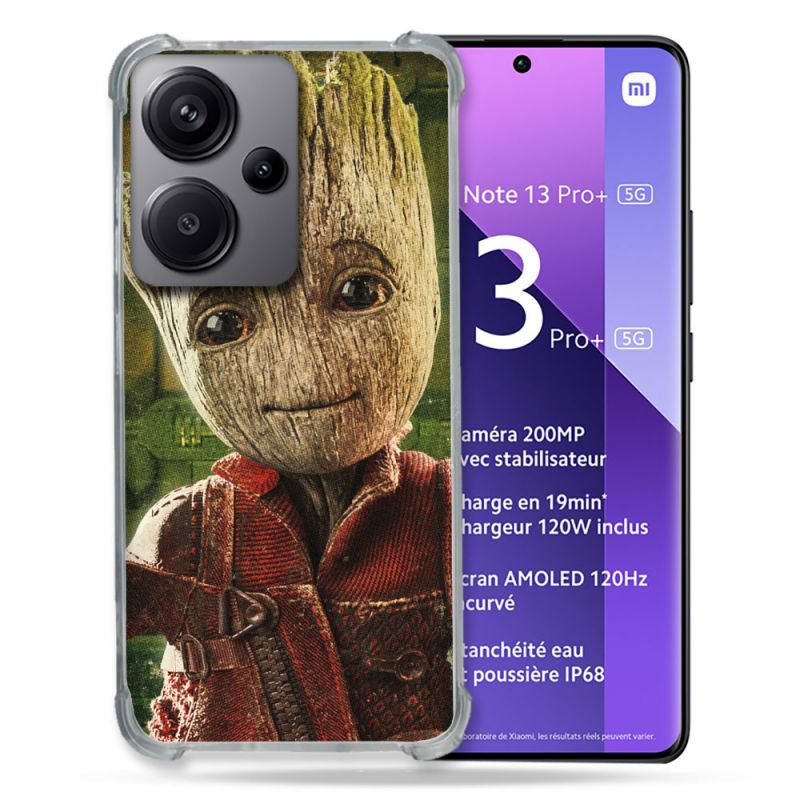 Coque Renforcé Pour Xiaomi Redmi Note 13 Pro Plus 5G Groot Vert