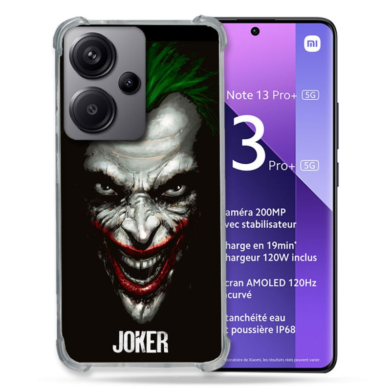 Coque Renforcé Pour Xiaomi Redmi Note 13 Pro Plus 5G Joker Noir