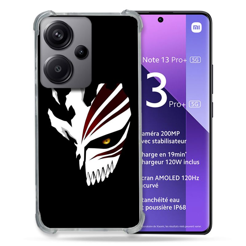Coque Renforcé Pour Xiaomi Redmi Note 13 Pro Plus 5G Manga Bleach Masque