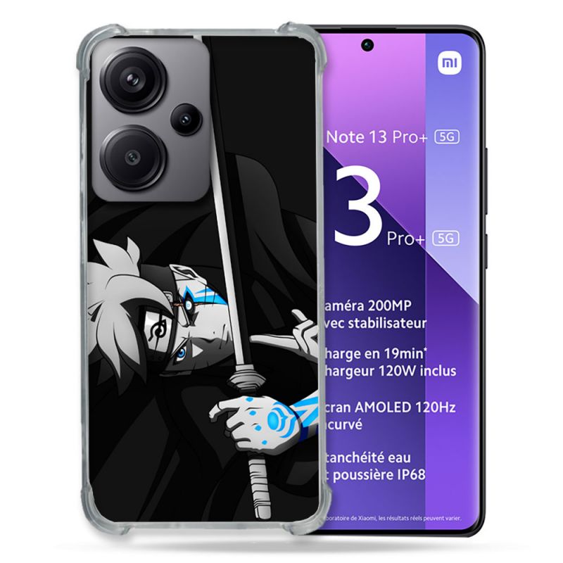 Coque Renforcé Pour Xiaomi Redmi Note 13 Pro Plus 5G Manga Boruto Epée