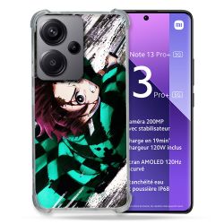 Coque Renforcé Pour Xiaomi Redmi Note 13 Pro Plus 5G Manga Demon Slayer Tanjiro