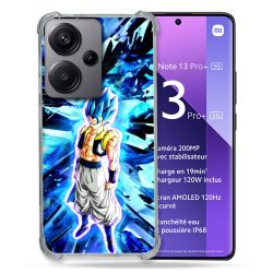 Coque Renforcé Pour Xiaomi Redmi Note 13 Pro Plus 5G Manga Dragon Ball Gogeta Lumiere