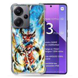 Coque Renforcé Pour Xiaomi Redmi Note 13 Pro Plus 5G Manga Dragon Ball Sangoku Blanc