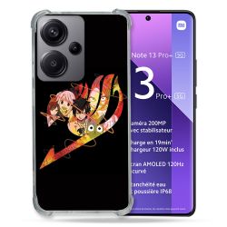 Coque Renforcé Pour Xiaomi Redmi Note 13 Pro Plus 5G Manga Fairy Tail Logo Noir