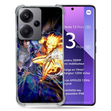 Coque Renforcé Pour Xiaomi Redmi Note 13 Pro Plus 5G Manga Naruto VS