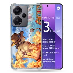 Coque Renforcé Pour Xiaomi Redmi Note 13 Pro Plus 5G Manga One Piece Ace Color