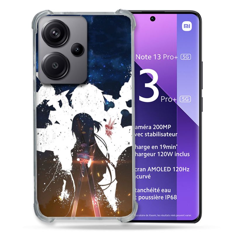 Coque Renforcé Pour Xiaomi Redmi Note 13 Pro Plus 5G Manga SAO sword Art Online Asuna