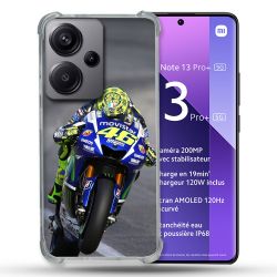 Coque Renforcé Pour Xiaomi Redmi Note 13 Pro Plus 5G Moto Course GP Wheeling 46