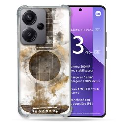 Coque Renforcé Pour Xiaomi Redmi Note 13 Pro Plus 5G Musique Guitare Tag