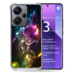 Coque Renforcé Pour Xiaomi Redmi Note 13 Pro Plus 5G Musique Partition Multicolore
