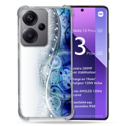 Coque Renforcé Pour Xiaomi Redmi Note 13 Pro Plus 5G Musique Partition Vague