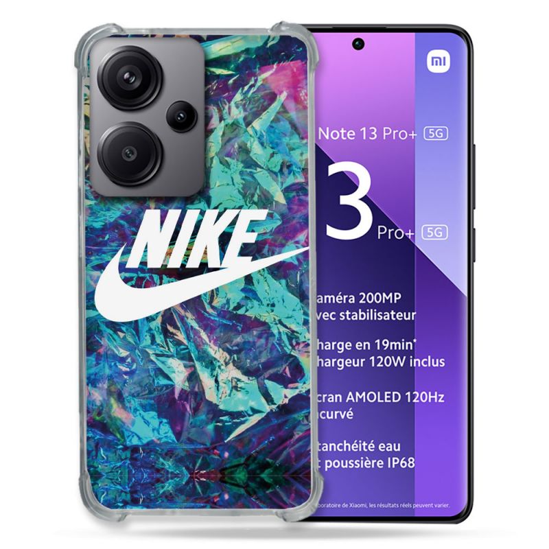 Coque Renforcé Pour Xiaomi Redmi Note 13 Pro Plus 5G Nike Turquoise