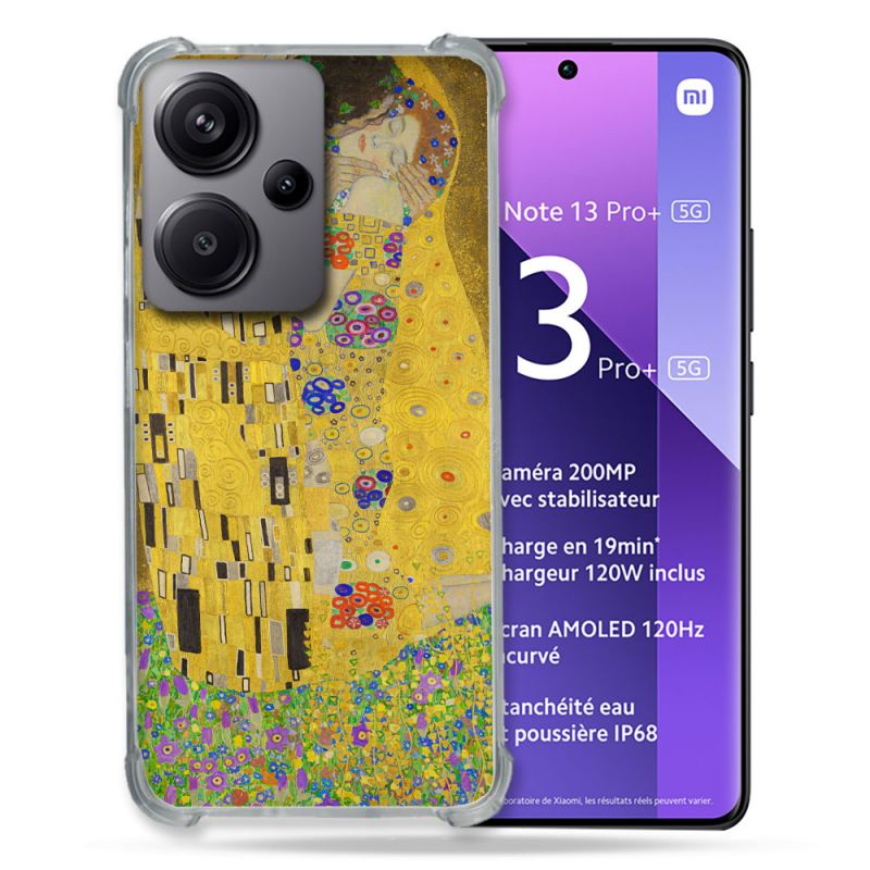 Coque Renforcé Pour Xiaomi Redmi Note 13 Pro Plus 5G Peinture Le Baiser
