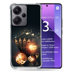 Coque Renforcé Pour Xiaomi Redmi Note 13 Pro Plus 5G Poker Des