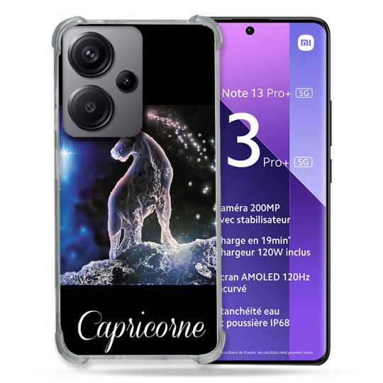 Coque Renforcé Pour Xiaomi Redmi Note 13 Pro Plus 5G Signe Zodiaque 2 Capricorne