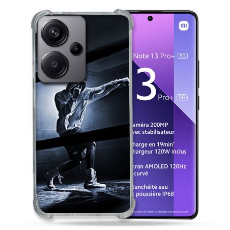Coque Renforcé Pour Xiaomi Redmi Note 13 Pro Plus 5G Sport Boxe Poing