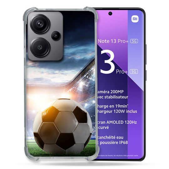 Coque Renforcé Pour Xiaomi Redmi Note 13 Pro Plus 5G Sport Football Stade