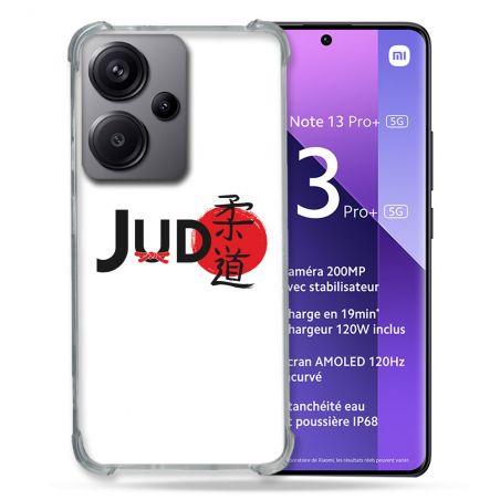 Coque Renforcé Pour Xiaomi Redmi Note 13 Pro Plus 5G Sport Judo Logo