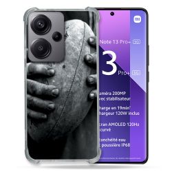 Coque Renforcé Pour Xiaomi Redmi Note 13 Pro Plus 5G Sport Rugby Ballon Vintage